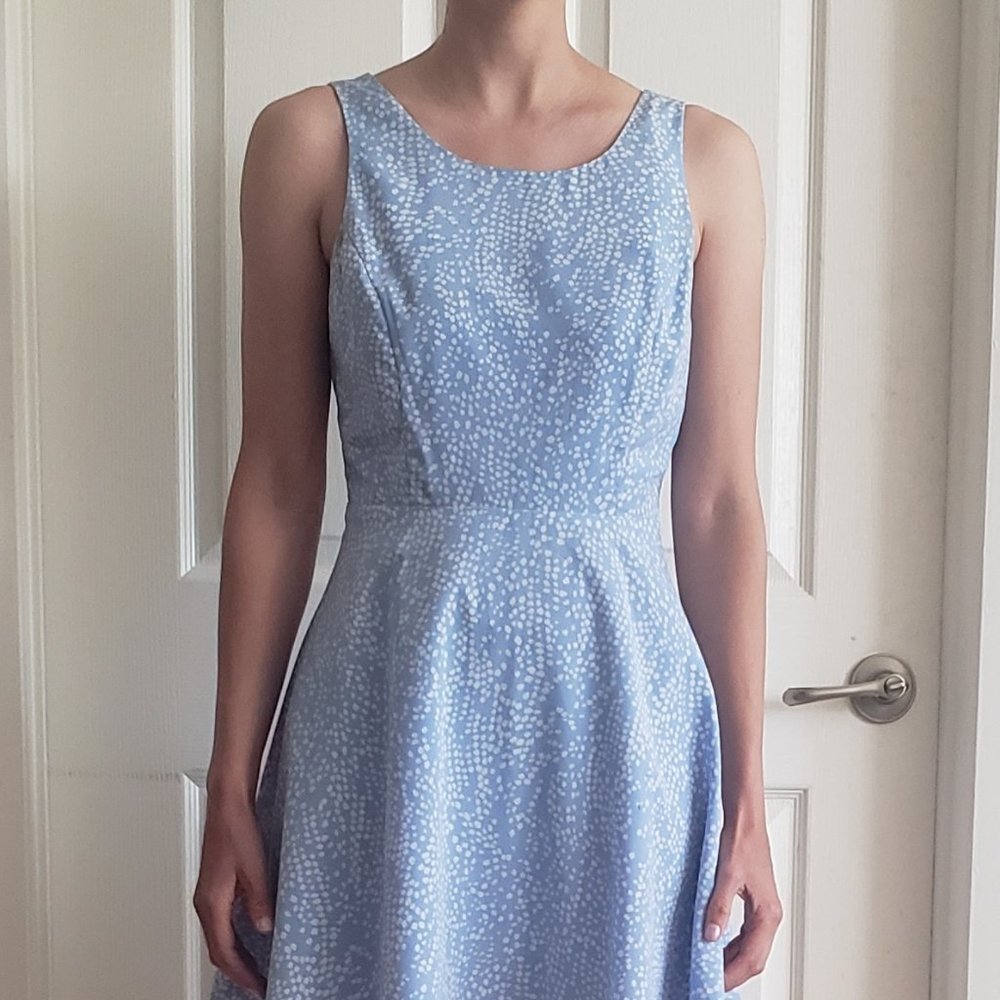 Pale blue sun dress